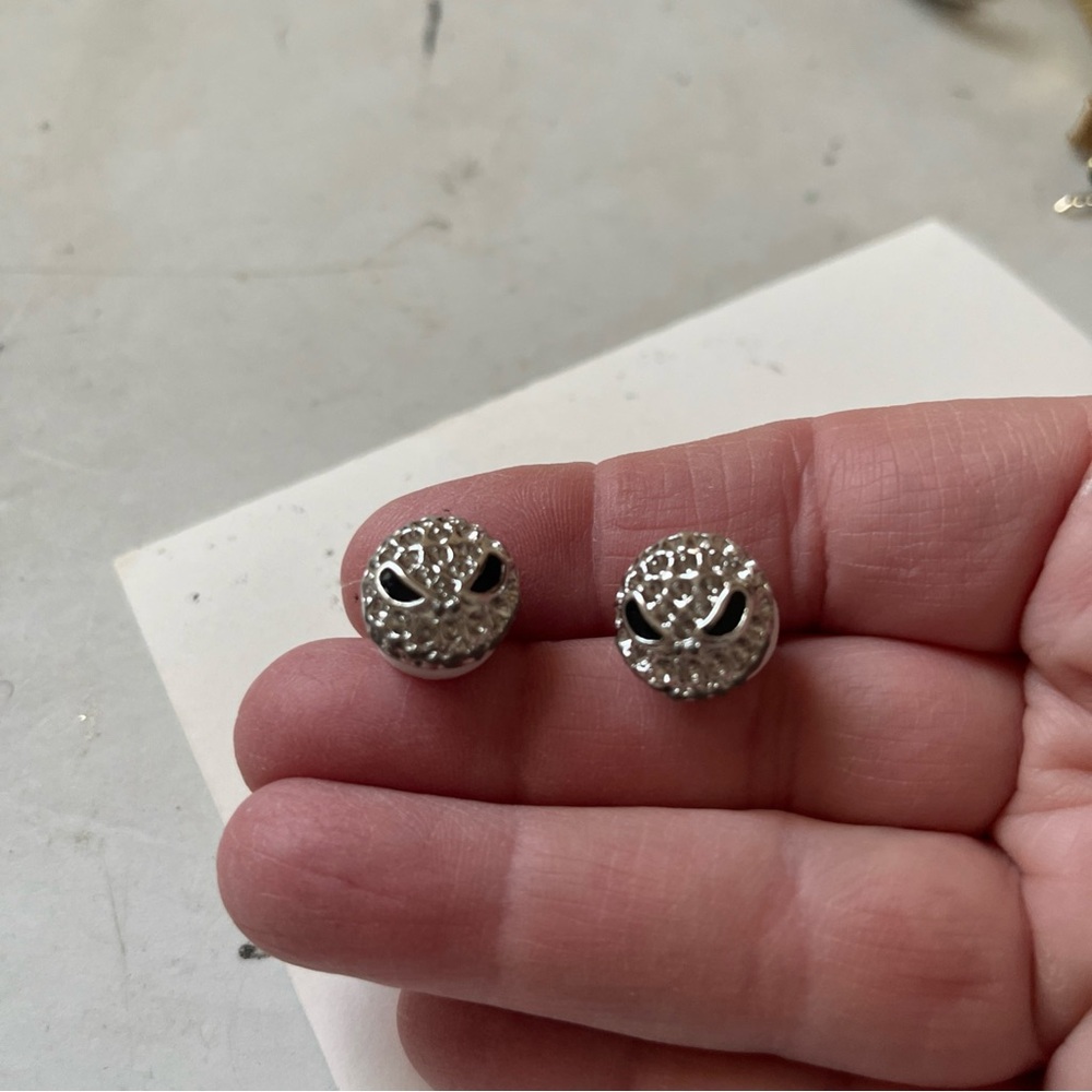 Tim Burtons The Nightmare Before Christmas Jack skellington face Earrings New